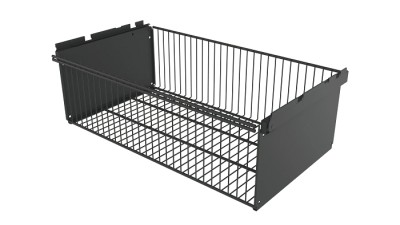 Корзина выдвижная Титан GS 863х340х181 черная