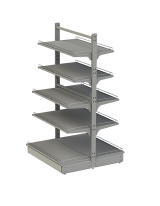 Стеллаж островной без стенки