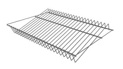 Полка для обуви Титан GS 903х406 серебристая
