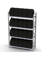 Стеллаж для автошин и дисков 2000х1800х400 4 яруса