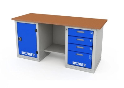 Верстак двухтумбовый Woker Pro 2104.F30.1800